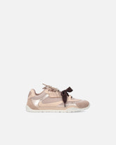 Sneakers à lacets doubles et applications bijou - | Pinko
