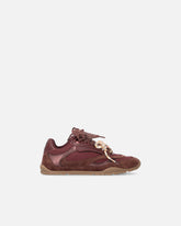 Sneakers with double laces and logo details - | Pinko