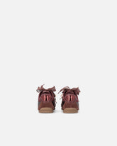 Sneakers with double laces and logo details - | Pinko