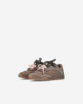 Sneakers con lacci doppi e applicazioni - Marrone | Pinko