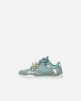 Sneakers with double laces and logo details - Sage Green | Pinko