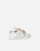 Sneakers with double laces, crystal and charms - | Pinko