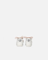 Sneakers with double laces, crystal and charms - | Pinko