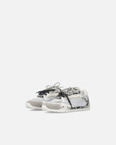 Zapatillas con estampado de pitón y cordones dobles - | Pinko