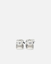 Sneakers stampa pitone con lacci doppi - | Pinko