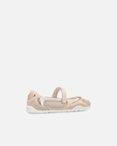 Sporty ballet flats with inserts and PINKO lettering - | Pinko