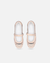 Sporty ballet flats with inserts and PINKO lettering - | Pinko