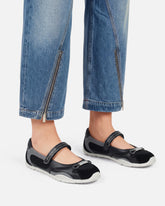 Ballerine sportive con inserti e lettering PINKO - | Pinko