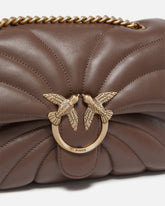 Borsa a tracolla grande Love Bag Puff trapunta farfalla -  | Pinko