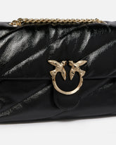 Borsa Love Bag Puff a tracolla trapuntata in vernice PINKO Galleria -  | Pinko