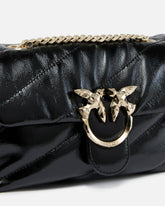 Borsetta a tracolla Love Bag Puff vernice trapuntata PINKO Galleria -  | Pinko