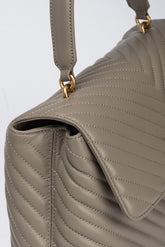 Borsa a mano grande Lady Love Bag Puff Chevron -  | Pinko