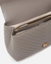 Borsa a mano grande Lady Love Bag Puff Chevron -  | Pinko