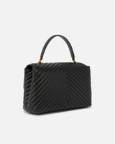Borsa a mano grande Lady Love Bag Puff Chevron -  | Pinko