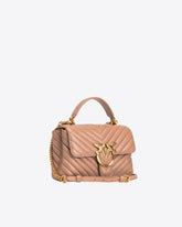 Bolso de mano mediano Lady Love Bag Puff Chevron -  | Pinko