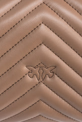 Bolso de mano mediano Lady Love Bag Puff Chevron -  | Pinko