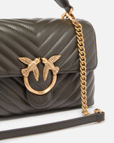 Bolso pequeño de mano Lady Love Bag Puff Chevron -  | Pinko