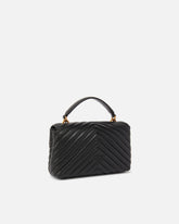 Borsa media a mano Lady Love Bag Puff Chevron -  | Pinko
