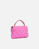 Borsa a tracolla mini Love Bag Puff in nappa logata -  | Pinko