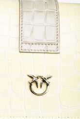 Mini Love Bag One cocco lucido bicolore PINKO Galleria -  | Pinko