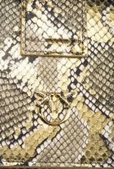 Mini Love Bag One rettile laminato PINKO Galleria -  | Pinko