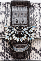 Mini Love Bag One rettile e cocco PINKO Galleria -  | Pinko