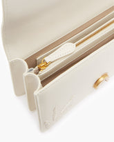 Borsa a tracolla piccola Mini Love Bag con ricamo in rafia -  | Pinko
