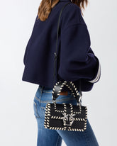 Borsa a mano piccola Mini Love Bag in pelle -  | Pinko