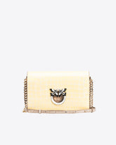 Classic Love Bag Click cocco lucido bicolore PINKO Galleria -  | Pinko