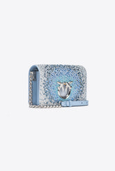 Mini Love Bag Click full strass PINKO Galleria -  | Pinko
