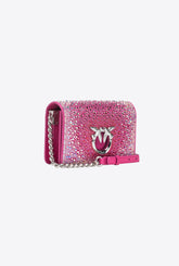 Mini Love Bag Click full strass PINKO Galleria -  | Pinko