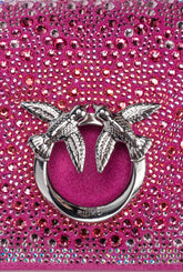 Mini Love Bag Click full strass PINKO Galleria -  | Pinko