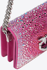 Mini Love Bag Click full strass PINKO Galleria -  | Pinko