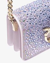 Mini Love Bag Click full strass PINKO Galleria -  | Pinko