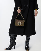 Mini Love Bag Click full strass PINKO Galleria -  | Pinko