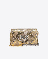 Mini Love Bag Click rettile laminato PINKO Galleria -  | Pinko