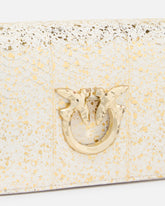 Mini borsa a tracolla Love Bag in rettile con lamina PINKO Galleria -  | Pinko