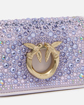 Micro Love Bag Click full strass PINKO Galleria -  | Pinko