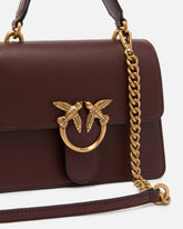 Mini bolso de mano Love Bag Top Handle en piel -  | Pinko