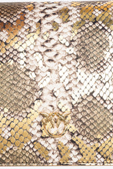 Mini Love Bag Top Handle Light rettile laminato PINKO Galleria -  | Pinko