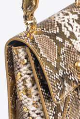 Mini Love Bag Top Handle Light rettile laminato PINKO Galleria -  | Pinko