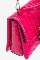 Mini Love Bag One Top Handle Light stampa cocco lucido PINKO Galleria -  | Pinko