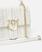 Borsetta rettile laminato con tracolla e manico PINKO Galleria -  | Pinko