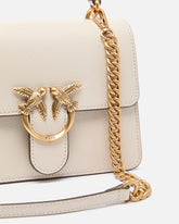 Borsa a mano piccola Mini Love Bag Top Handle Light in pelle fiore -  | Pinko