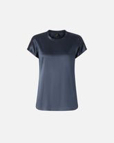 Blusa a maniche corte in satin -  | Pinko