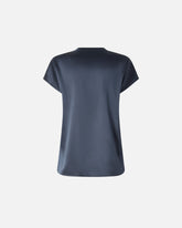 Blusa a maniche corte in satin -  | Pinko