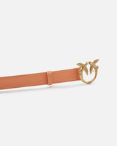 Love Birds leather belt 3cm -  | Pinko