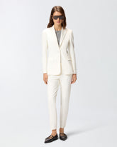 Pantalones pitillo con raya planchada -  | Pinko