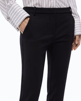 Zigarettenhose mit Bügelfalte - Schwarz | Pinko