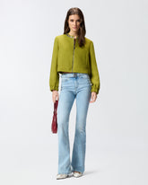 Light jeans with belt and Love Birds buckle -  | Pinko